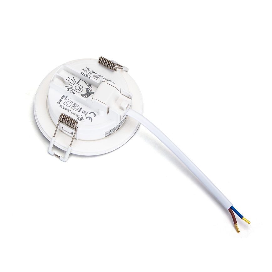 Brilagi - LED-downlight för badrum LED/6W/230V 4000K vit IP65