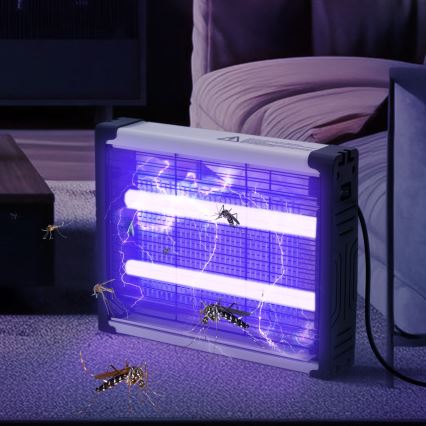 Brilagi - LED Elektrisk insektsfångare UV 2xLED/3W/230V 30 m2