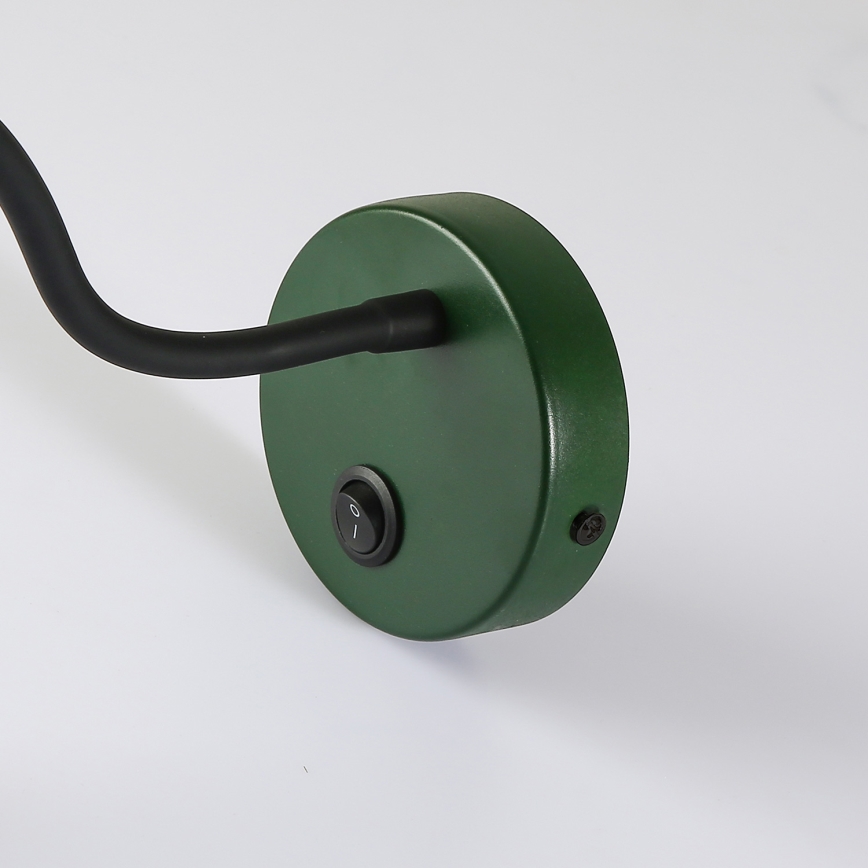 Brilagi - LED Flexibel vägglampa MAYA LED/3W/230V 4000K grön