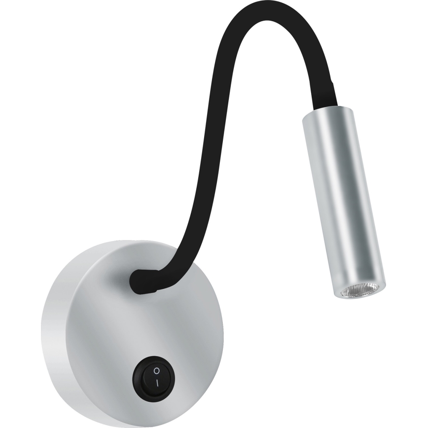 Brilagi - LED Flexibel vägglampa MAYA LED/3W/230V 4000K silver