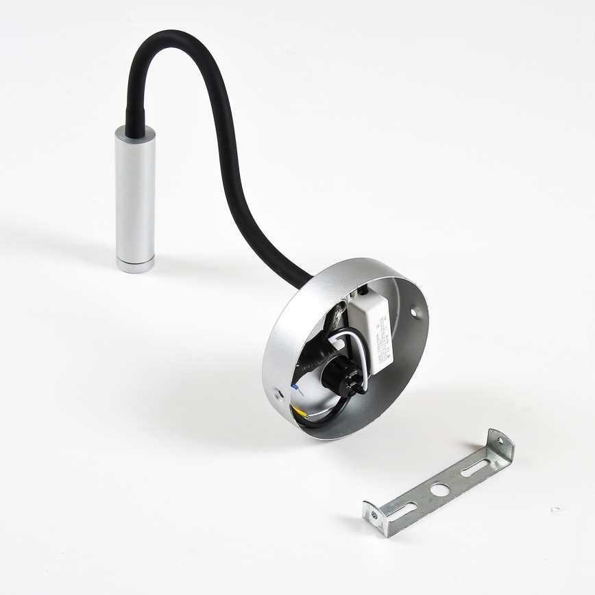 Brilagi - LED Flexibel vägglampa MAYA LED/3W/230V 4000K silver