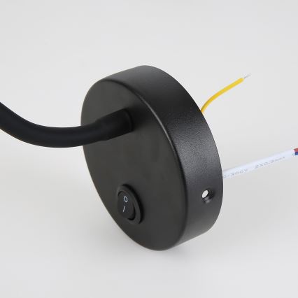 Brilagi - LED Flexibel vägglampa MAYA LED/3W/230V 4000K svart/guld