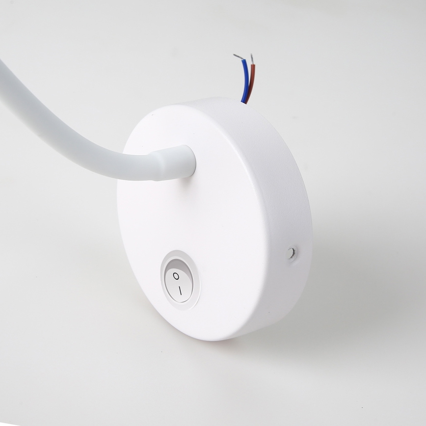 Brilagi - LED Flexibel vägglampa MAYA LED/3W/230V 4000K vit/guld