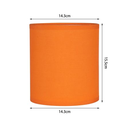 Brilagi - LED flexibel vägglampa NUBILA 1xE27/25W/230V + LED/3W matt krom/orange