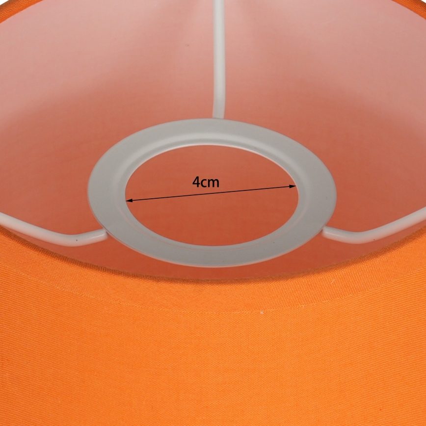 Brilagi - LED-flexibel vägglampa NUBILA 1xE27/25W/230V + LED/3W mässing/orange