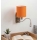 Brilagi - LED flexibel vägglampa NUBILA 1xE27/25W/230V + LED/3W matt krom/orange