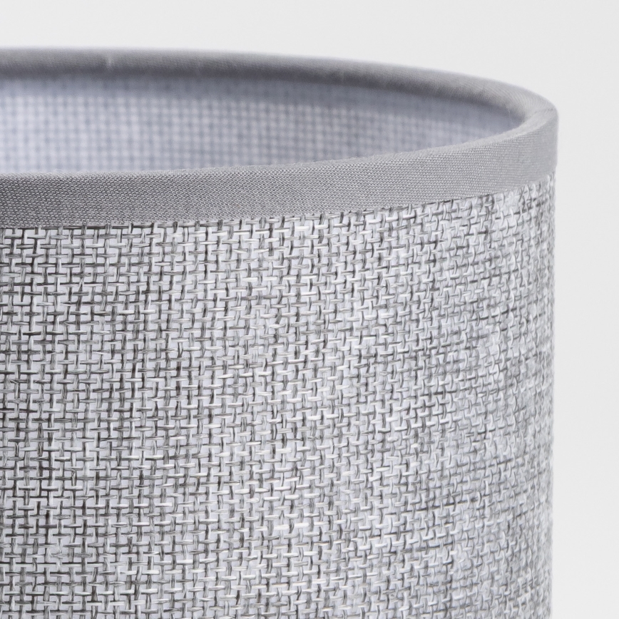 Brilagi - LED Flexibel vägglampa NUBILA 1xE27/25W/230V + LED/3W svart/grå