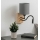 Brilagi - LED-flexibel vägglampa NUBILA WOOD 1xE27/25W/230V + LED/3W ek/svart/ljusgrå