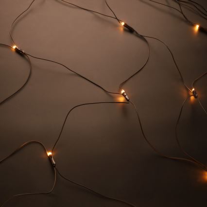 Brilagi - LED-gardin för utomhusbruk 160 LED 7x2 m IP44 varmvit