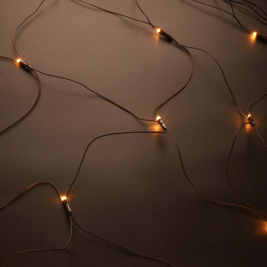 Brilagi - LED-gardin för utomhusbruk 160 LED 7x2 m IP44 varmvit