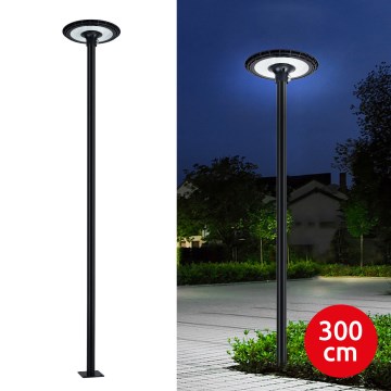 Brilagi - LED-gatelykta med 3 m stolpe URBANSPARK LED/60W/230V svart IP65