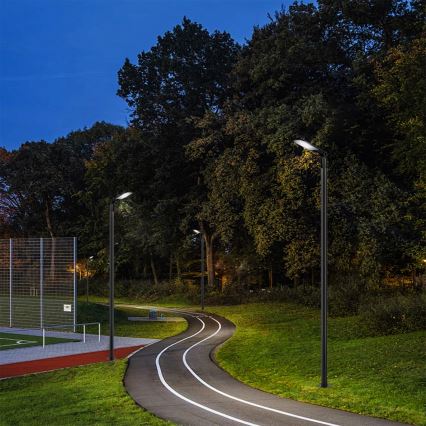 Brilagi - LED-gatlampa URBANLIGHT LED/100W/230V svart IP65