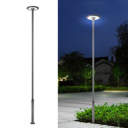 Brilagi - LED-gatulampa med 5 m stolpe URBANSPARK LED/120W/230V antracit IP65