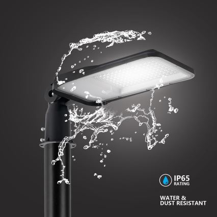 Brilagi - LED Gatuarmatur URBANLIGHT LED/100W/230V svart IP65