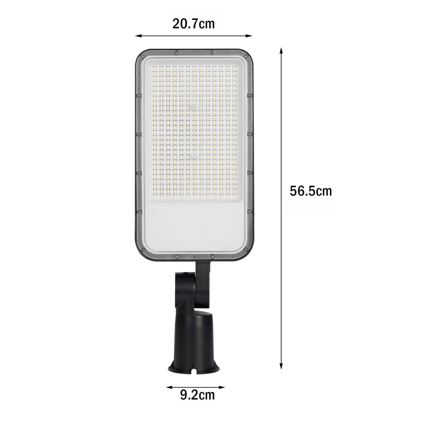 Brilagi - LED-gatuarmatur URBANLIGHT LED/200W/230V svart IP65