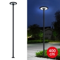 Brilagi - LED-gatulampa med 4 m stolpe URBANSPARK LED/120W/230V svart IP65