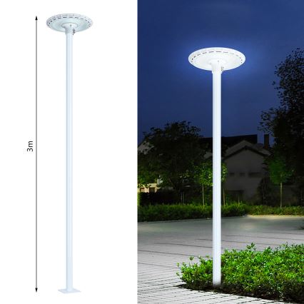 Brilagi - LED Gatlampa URBANSPARK LED/120W/230V vit IP65