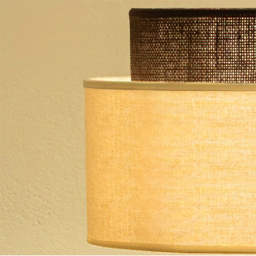 Brilagi - LED-golvlampa BOHO STYLE 1xE27/15W/230V krämfärgad/brun
