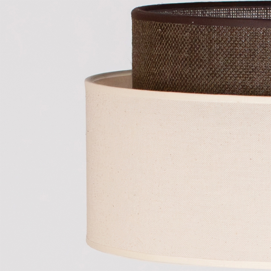 Brilagi - LED-golvlampa BOHO STYLE 1xE27/15W/230V krämfärgad/brun