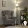 Brilagi - LED golvlampa CERIA 1xE27/40W/230V diam. 20,5 cm vit/svart