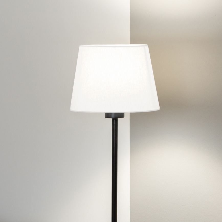 Brilagi - LED golvlampa CERIA 1xE27/40W/230V diam. 20,5 cm vit/svart
