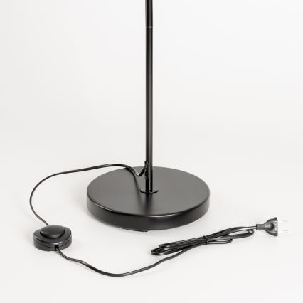Brilagi - LED-golvlampa CERIA 1xE27/40W/230V, Ø 20,5 cm, grå/svart