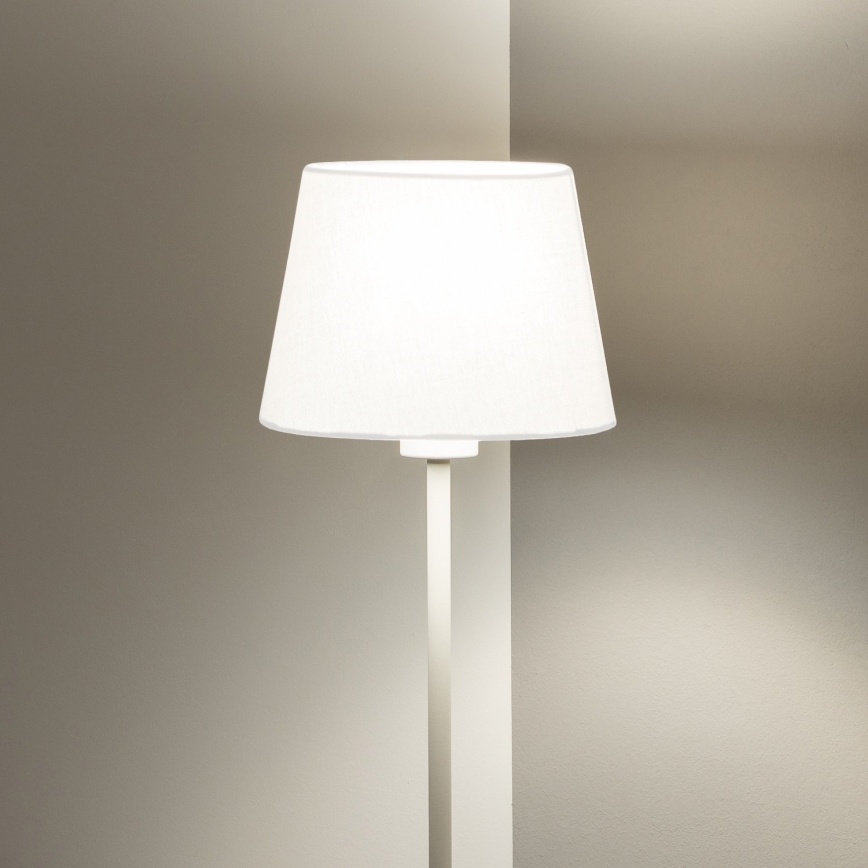 Brilagi - LED golvlampa CERIA 1xE27/40W/230V Ø 20,5 cm vit