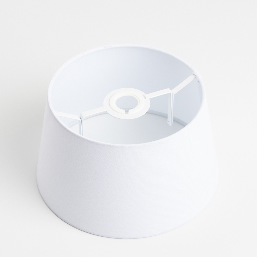 Brilagi - LED-golvlampa CERIA 1xE27/40W/230V Ø 20,5 cm vit/mattkrom