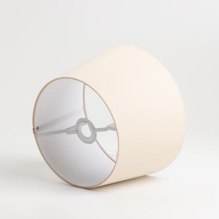 Brilagi - LED-golvlampa CERIA 1xE27/40W/230V Ø 30 cm beige/svart