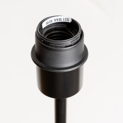 Brilagi - LED-golvlampa CERIA 1xE27/40W/230V Ø 30 cm beige/svart
