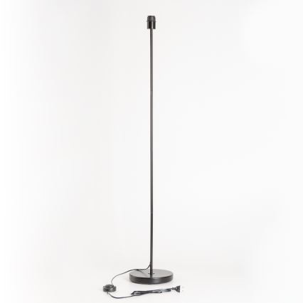 Brilagi - LED Golvlampa CERIA 1xE27/40W/230V Ø 40 cm bambu/svart
