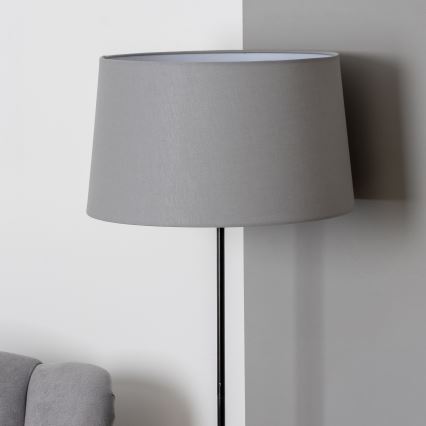 Brilagi - LED-golvlampa CERIA 1xE27/40W/230V Ø 45 cm grå/svart