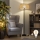 Brilagi - LED-golvlampa CERIA 1xE27/40W/230V Ø 50 cm beige/svart