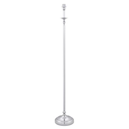 Brilagi - LED golvlampa CERIA 1xE27/60W/230V Ø 45 cm blank krom/beige