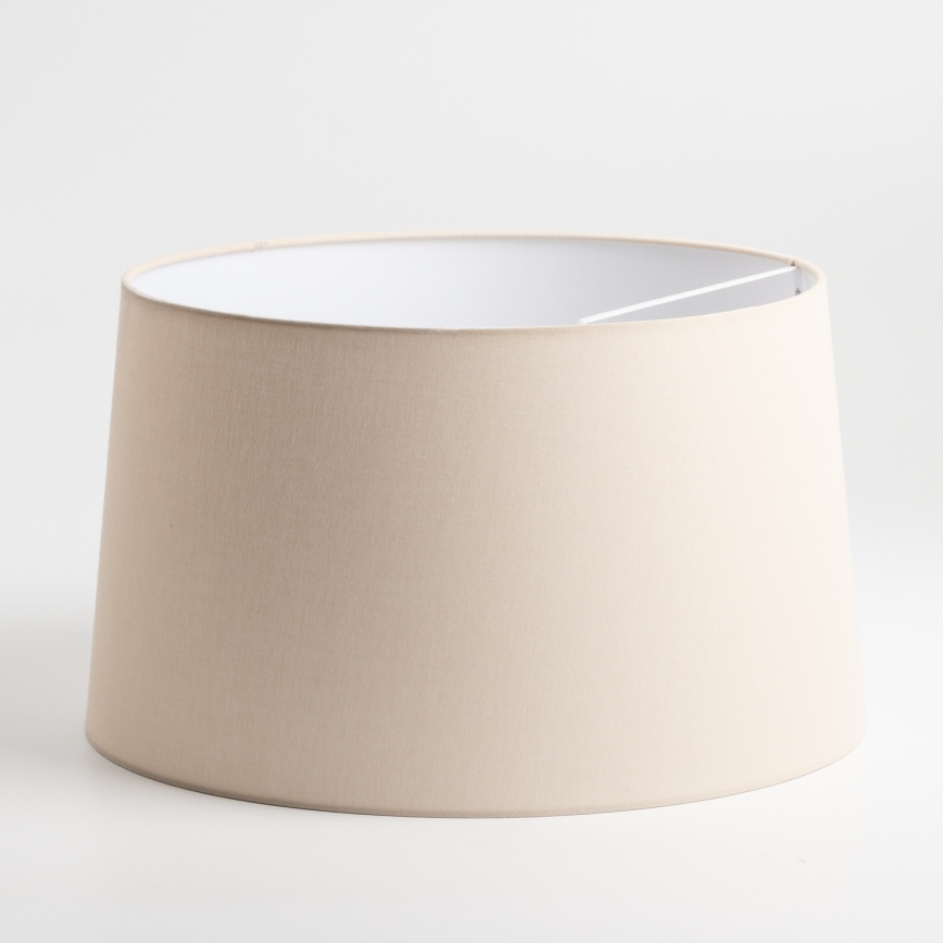 Brilagi - LED golvlampa CERIA 1xE27/60W/230V Ø 45 cm blank krom/beige