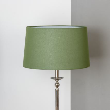 Brilagi - LED-golvlampa CERIA 1xE27/60W/230V Ø 45 cm blank krom/grön