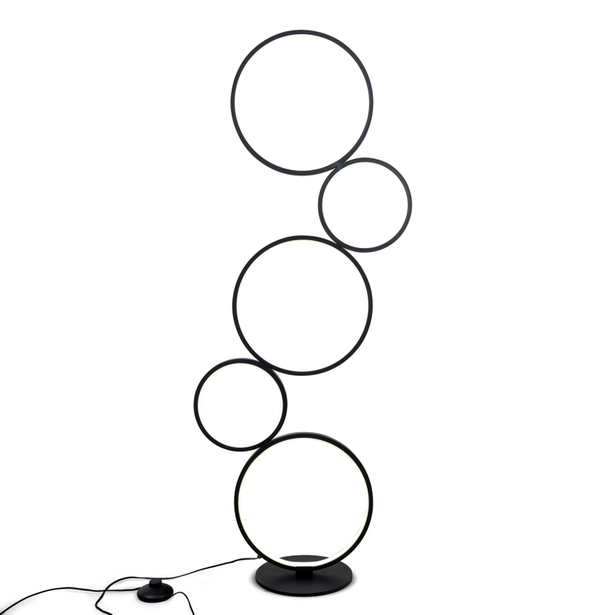 BRILAGI - LED Golvlampa ECHO LED/36W/230V 4000K 110 cm svart