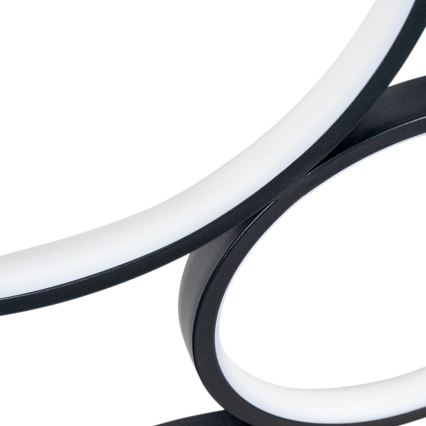 BRILAGI - LED Golvlampa ECHO LED/36W/230V 4000K 110 cm svart