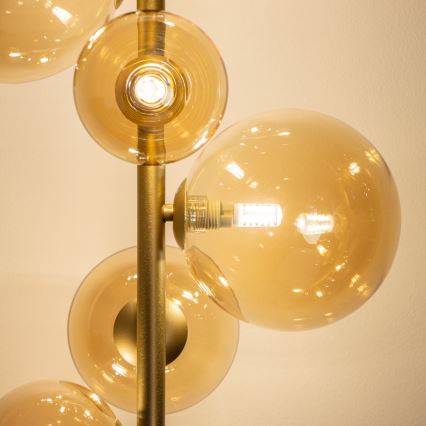 BRILAGI - LED golvlampa MILLA 7xG9/3W/230V guld