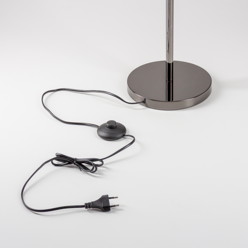 BRILAGI - LED-golvlampa MILLA 7xG9/3W/230V svart krom/rökfärgad