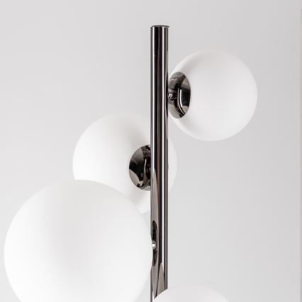 BRILAGI - LED golvlampa MILLA 7xG9/3W/230V svart krom/vit
