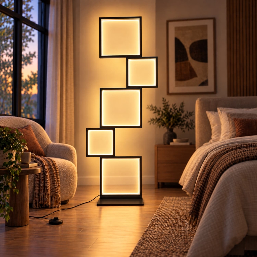 BRILAGI - LED-golvslampa SHIFT LED/36W/230V 4000K 123 cm svart