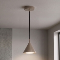 BRILAGI - LED Hänglampa med kabel CONE SINGLE 1xGX53/15W/230V beige