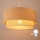 Brilagi - LED-hänglampa på kabel BOHO BOBO 1xE27/60W/230V Ø 40 cm prickar beige/krämvit