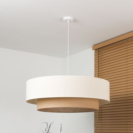 Brilagi - LED-hänglampa på lina BOHO-STIL 3xE27/15W/230V Ø 80 cm