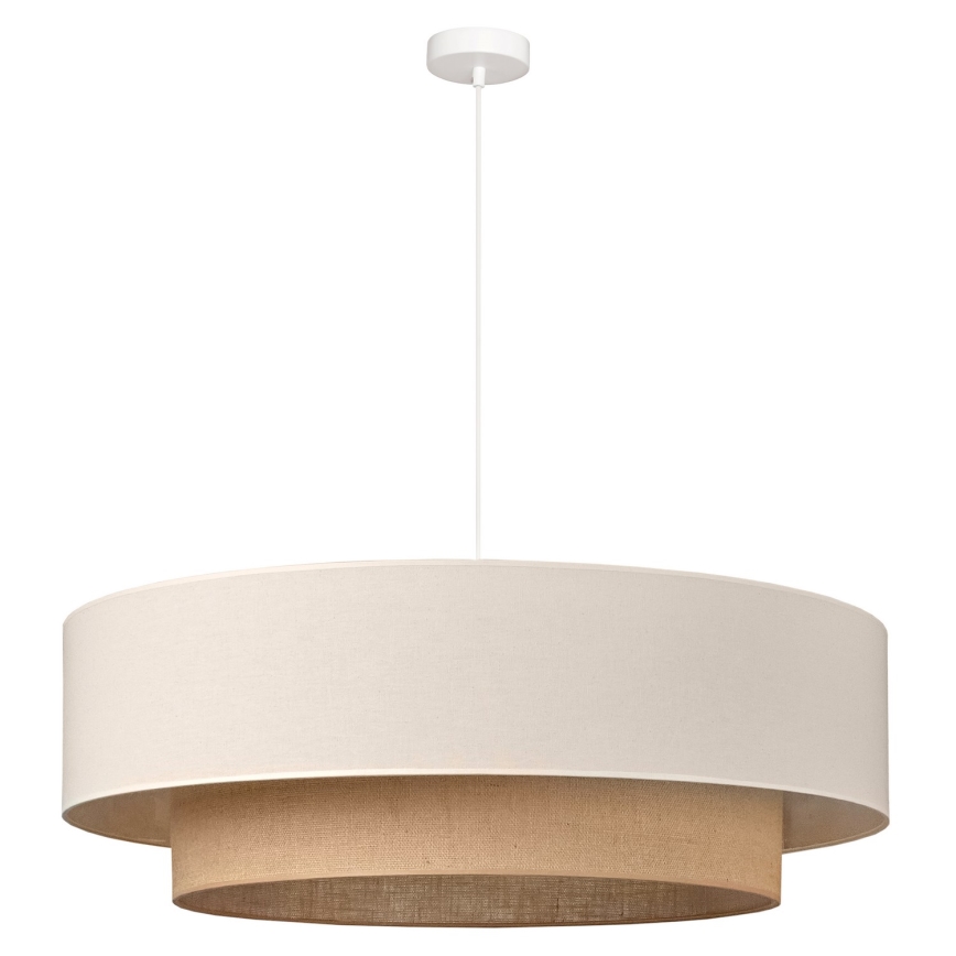 Brilagi - LED-hänglampa på lina BOHO-STIL 3xE27/15W/230V Ø 80 cm