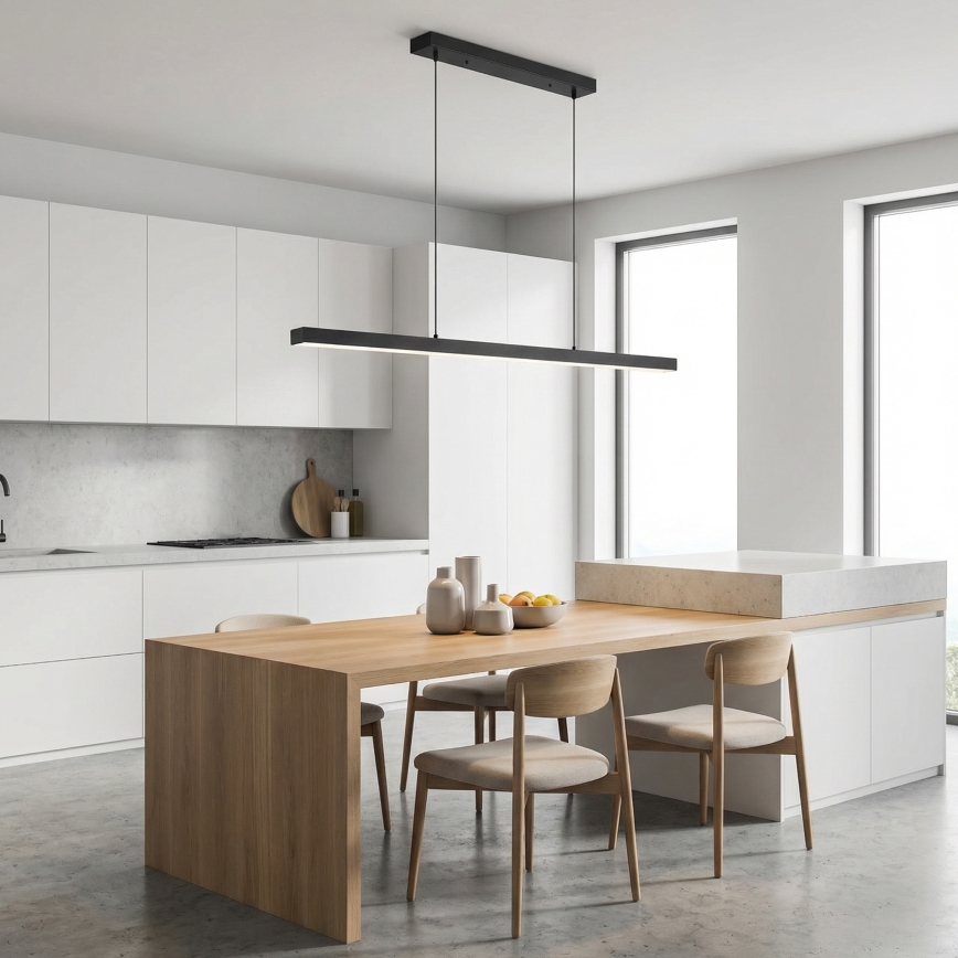 Brilagi - LED-hänglampa på vajer AXIS LED/30W/230V 120 cm svart