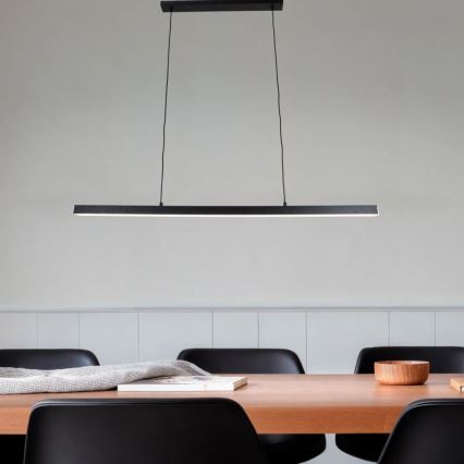 Brilagi - LED-hänglampa på vajer AXIS LED/30W/230V 120 cm svart