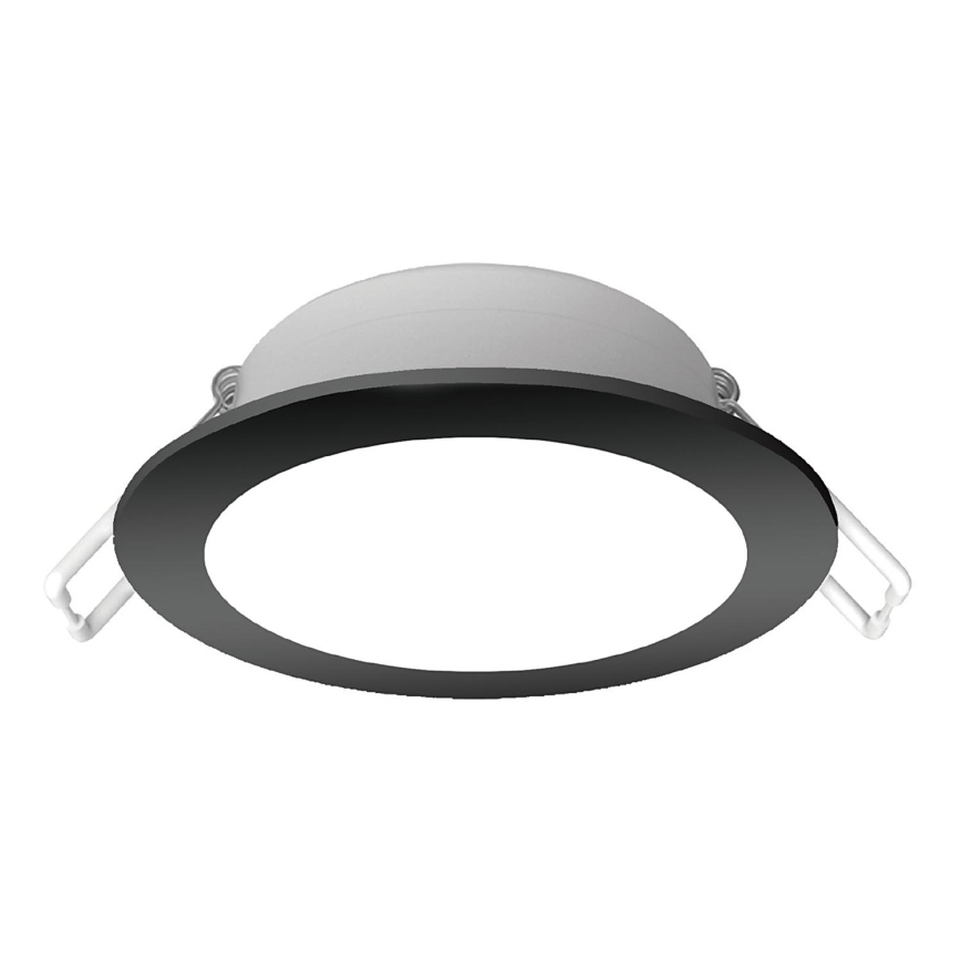 Brilagi - LED infälld badrumsarmatur LED/12W/230V 4000K svart IP65