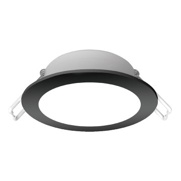 Brilagi - LED infälld badrumsarmatur LED/4,8W/230V 6000K svart IP65